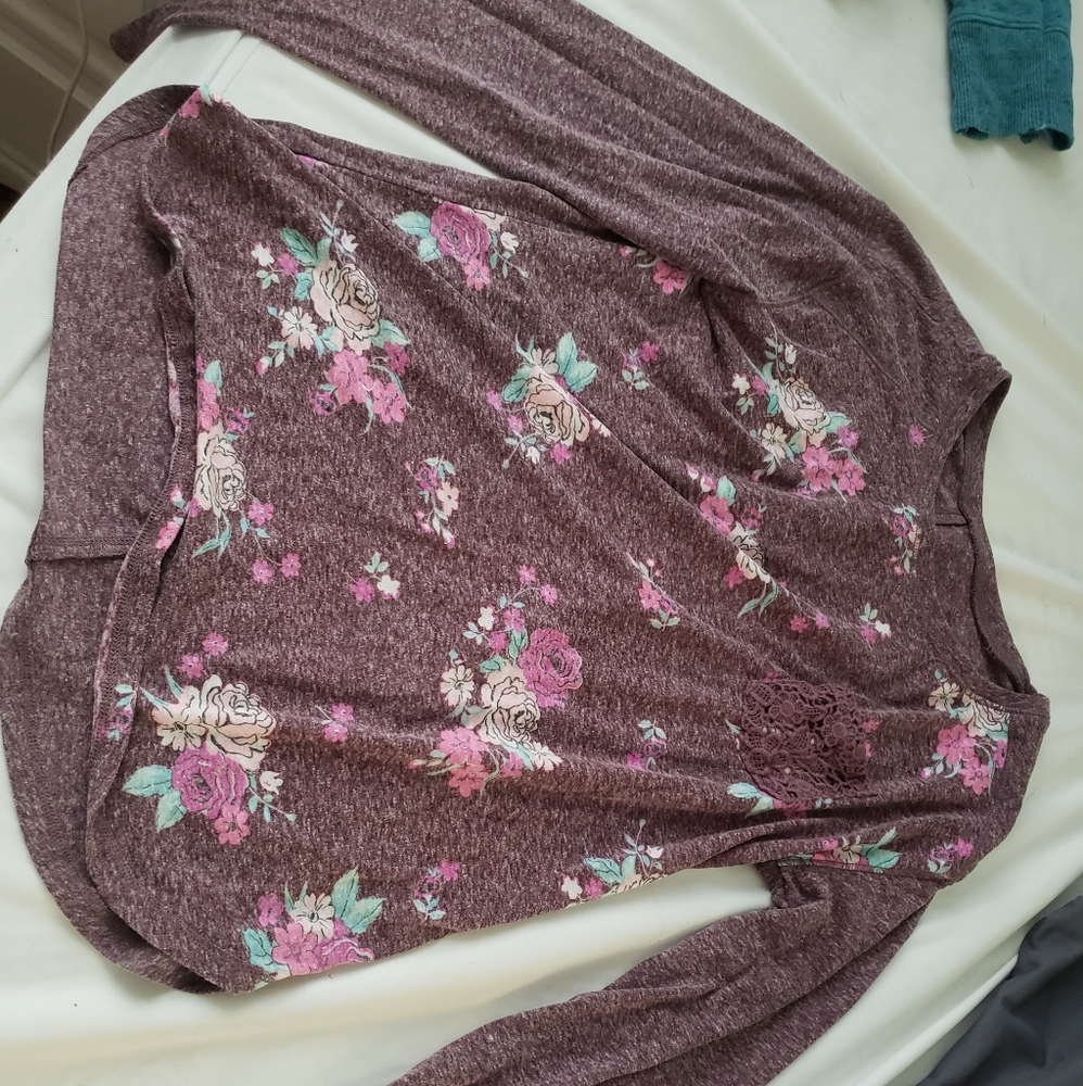 Justice long sleeve tshirt